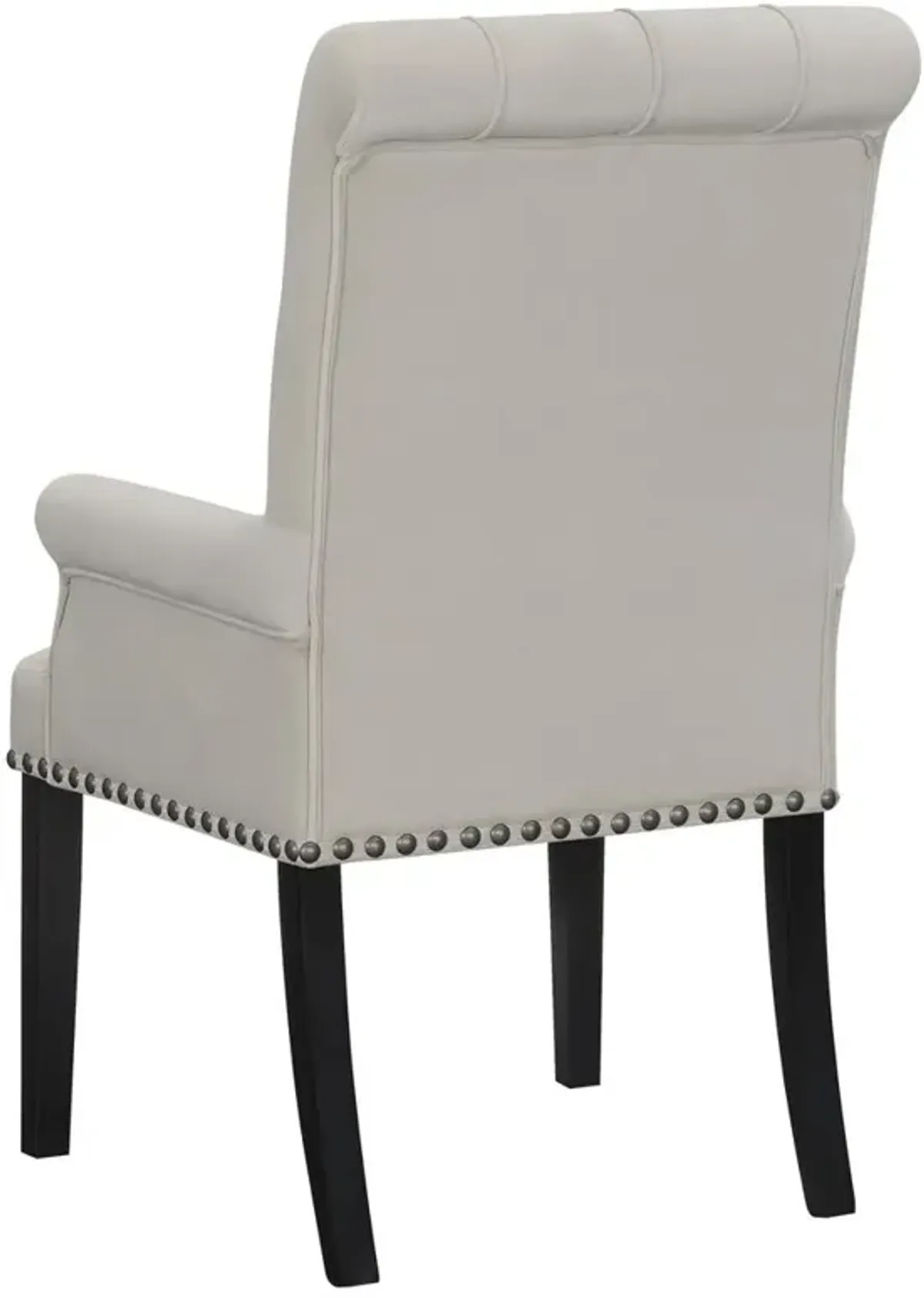 Coaster Co. of America Alana Upholstered Tufted Arm Chair with Nailhead Trim