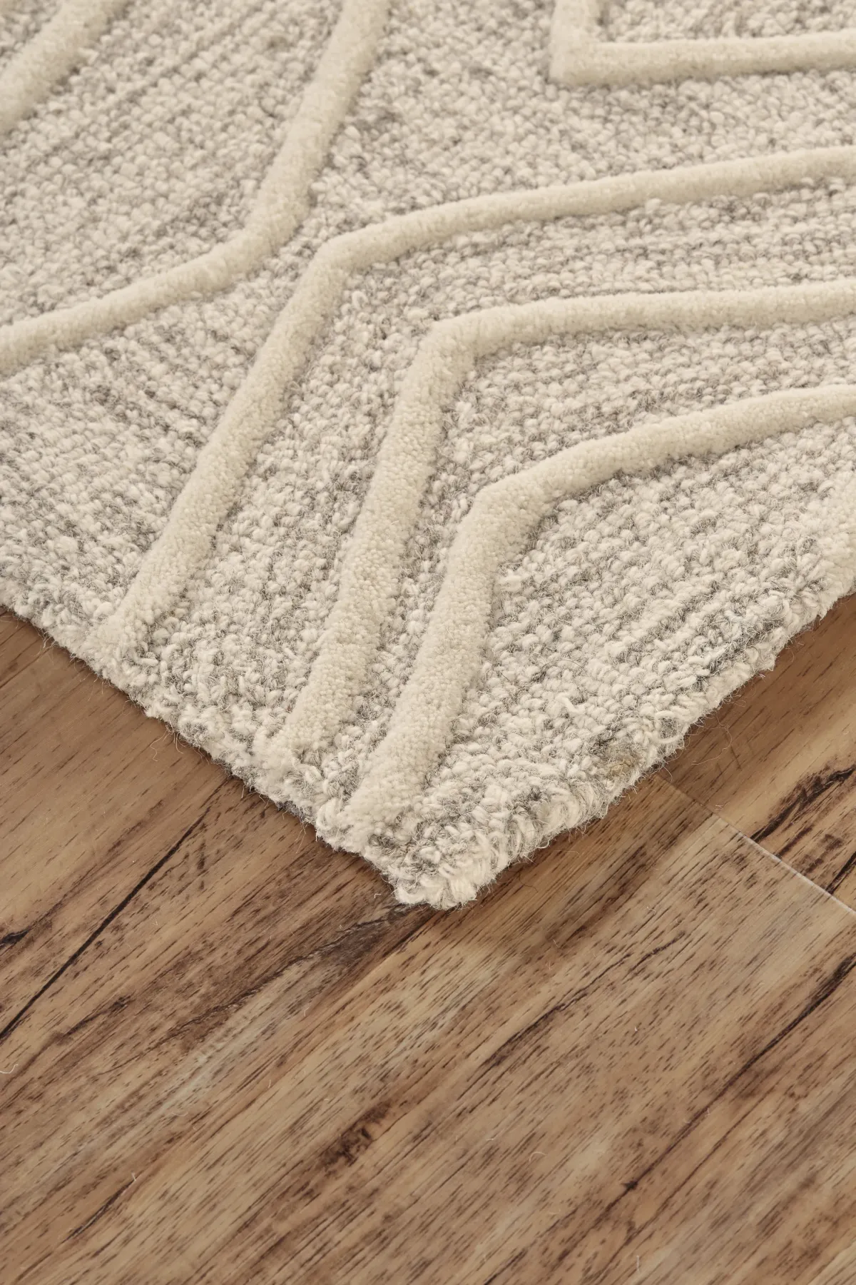 Enzo 8738F Tan/Ivory 2'6" x 8' Rug