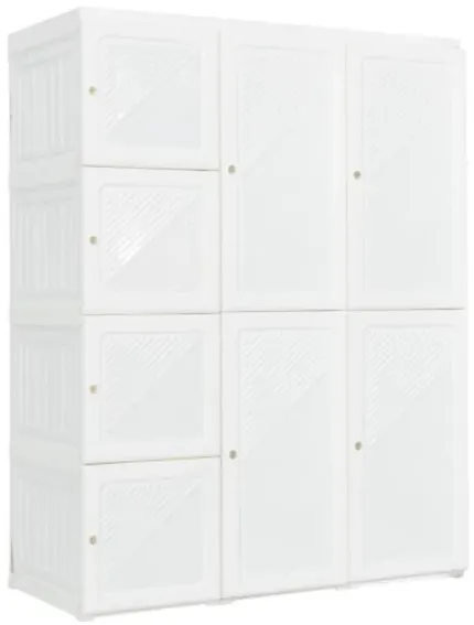 Clothes Foldable Armoire Wardrobe Closet