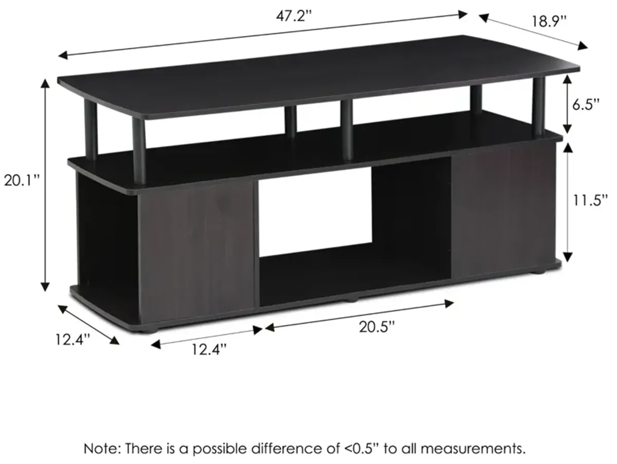 Furinno Furinno JAYA Utility Design Coffee Table, 15115BKW