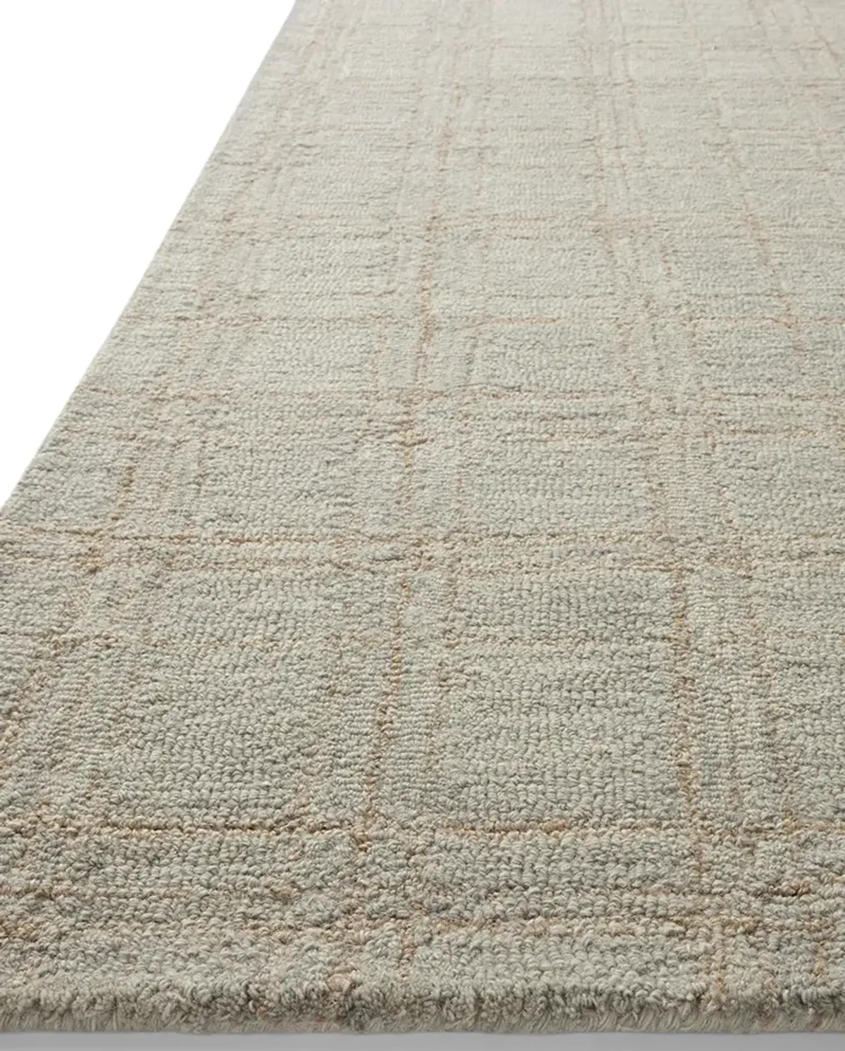 Polly POL-09 Fog / Wheat 2''6" x 7''6" Rug by Chris Loves Julia