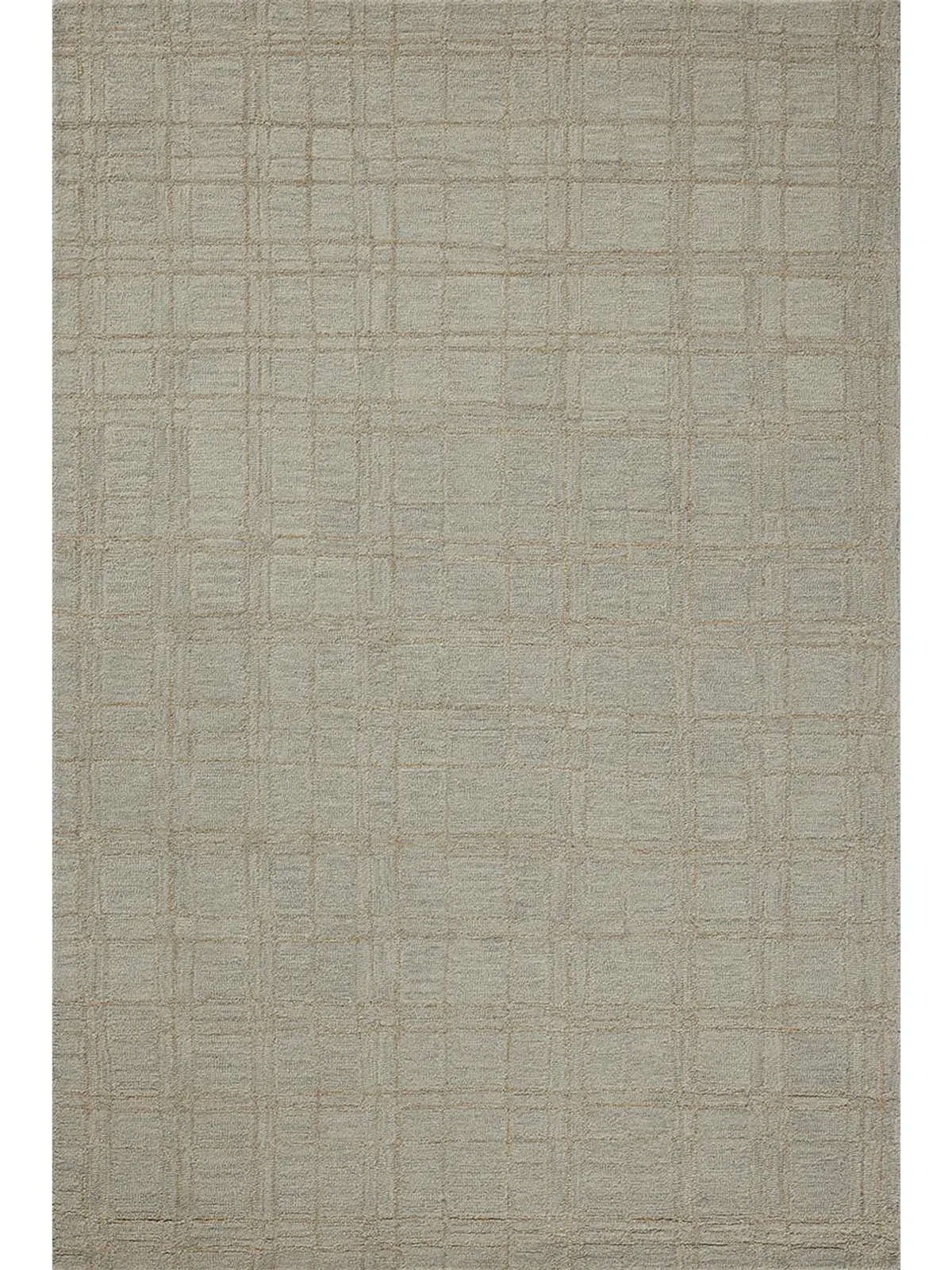 Polly POL-09 Fog / Wheat 2''6" x 7''6" Rug by Chris Loves Julia