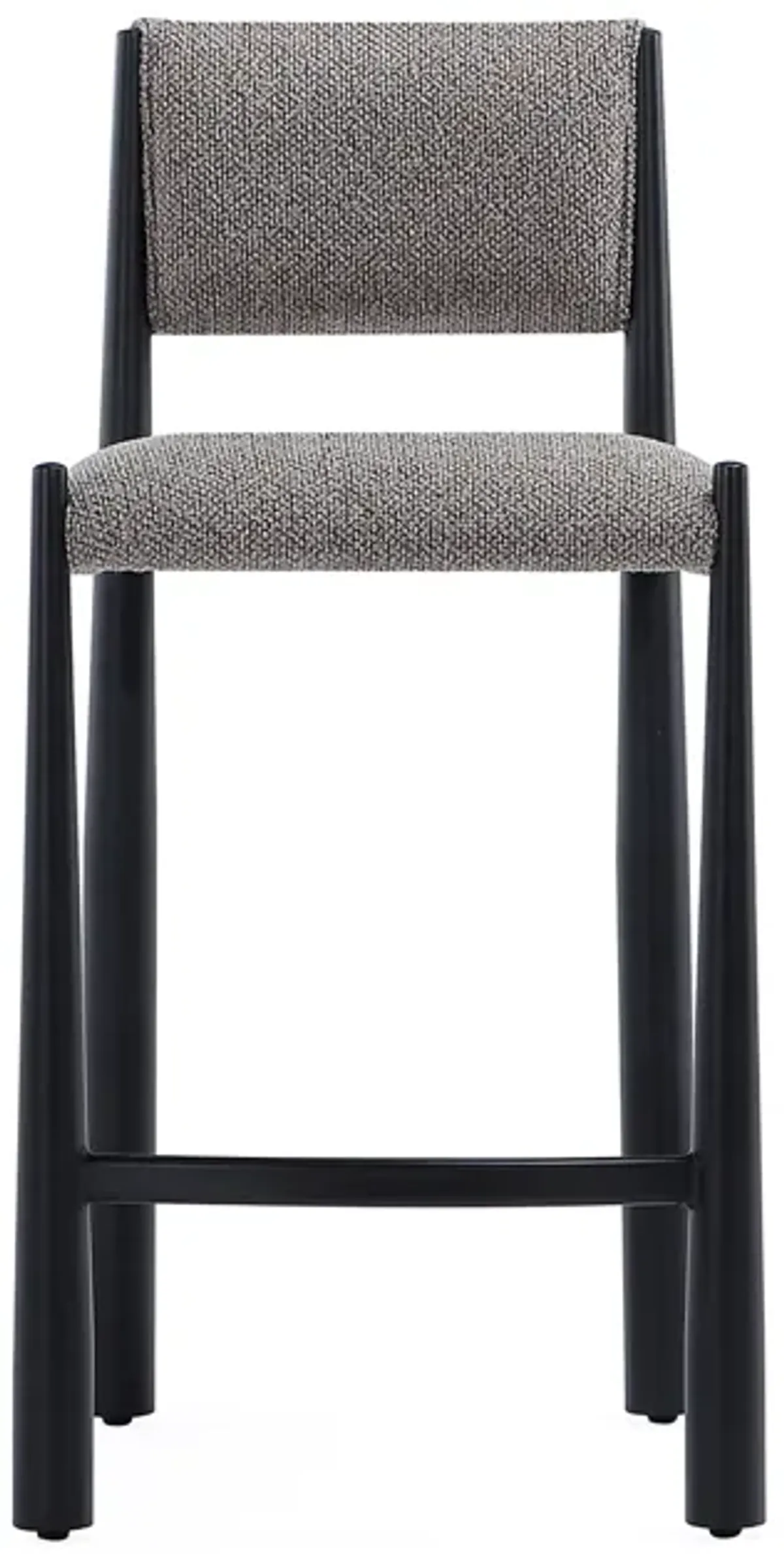 Lennor Metal Boucle Counter Stool in Mushroom