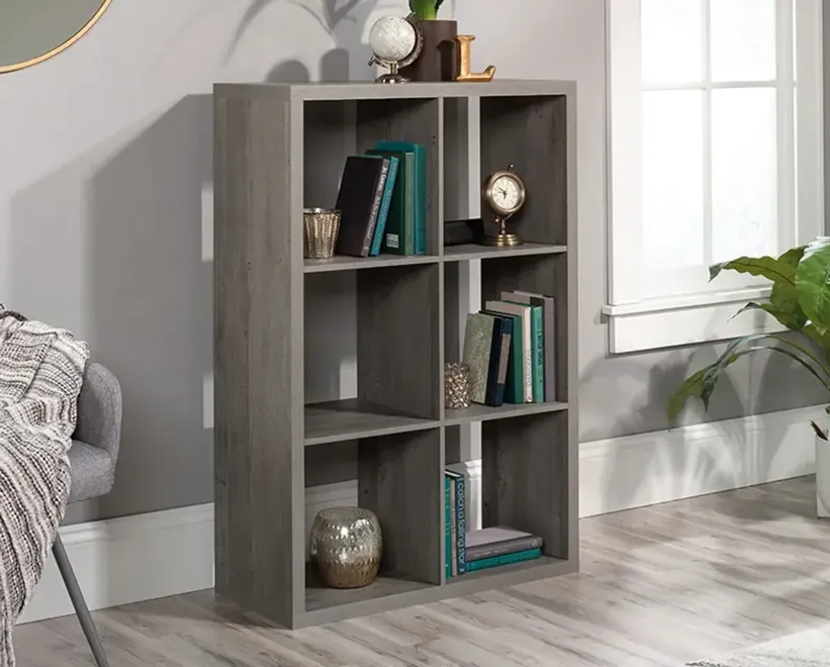 6-Cube Organizer Storage Bookcase, Gray