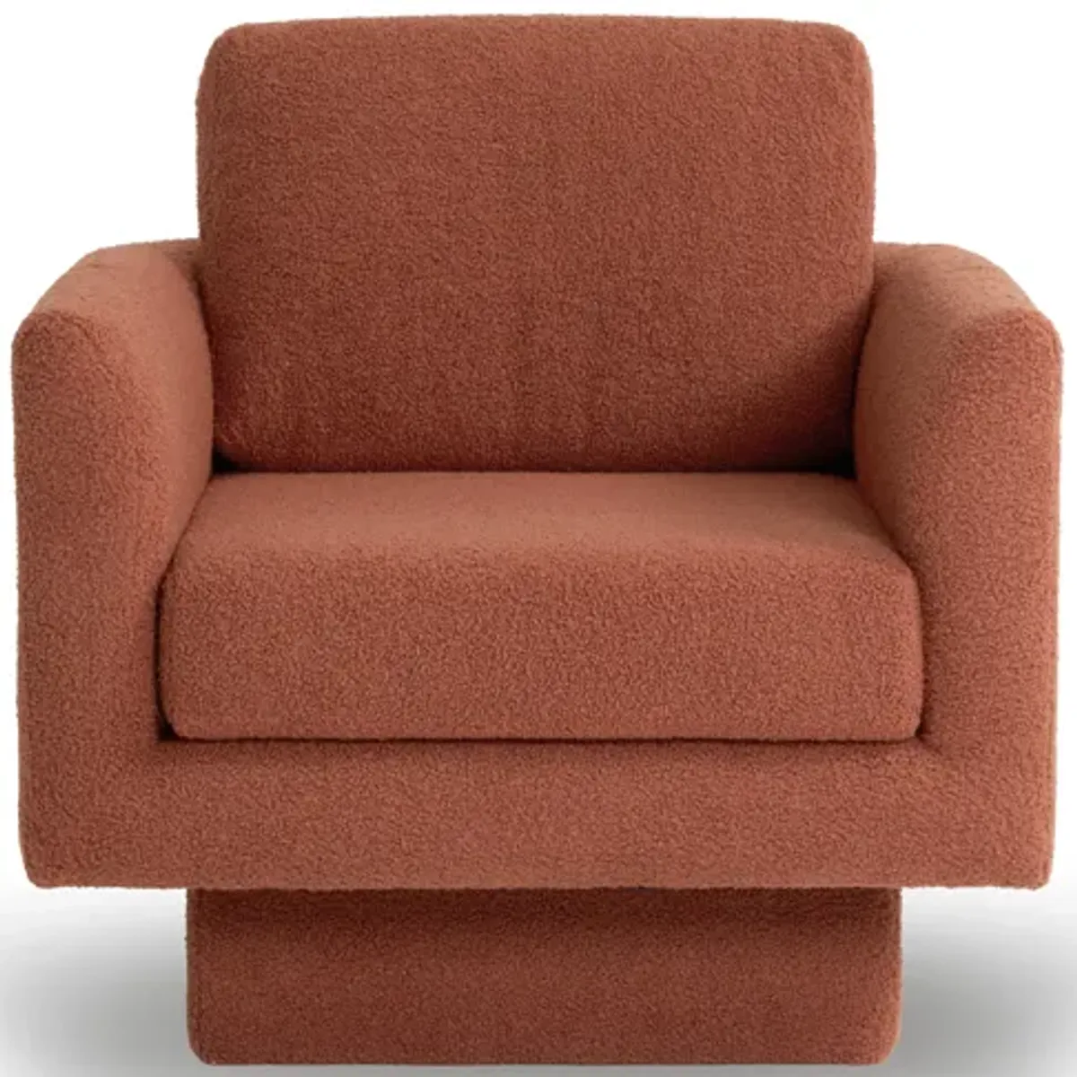 Merax 360 Degree Modern Teddy Swivel Accent Chair