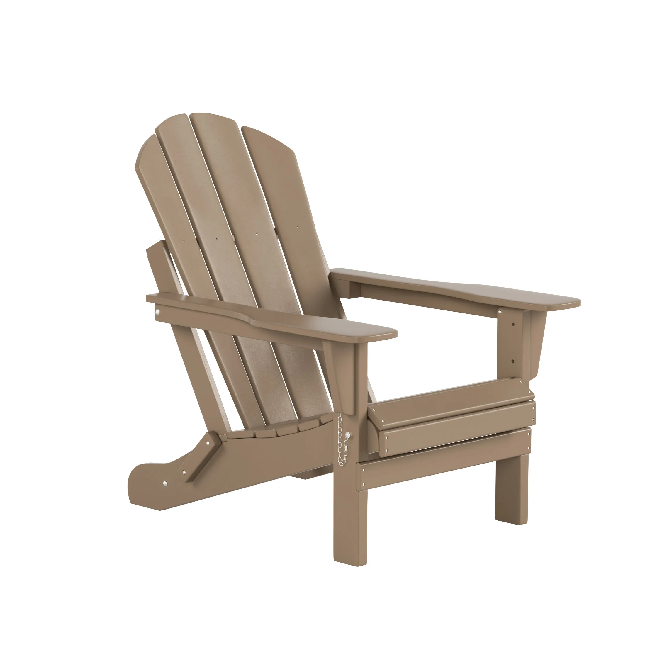 WestinTrends Outdoor Patio Folding Adirondack Chair