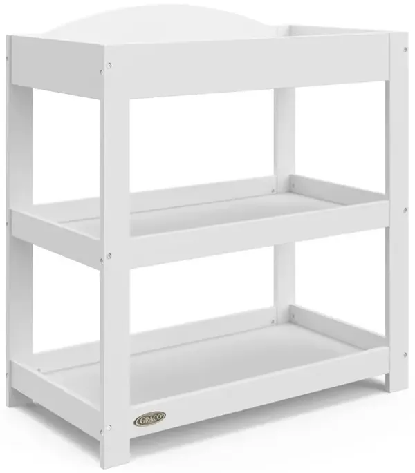 Graco Customizable Changing Table with Water-Resistant Changing Pad - (White)