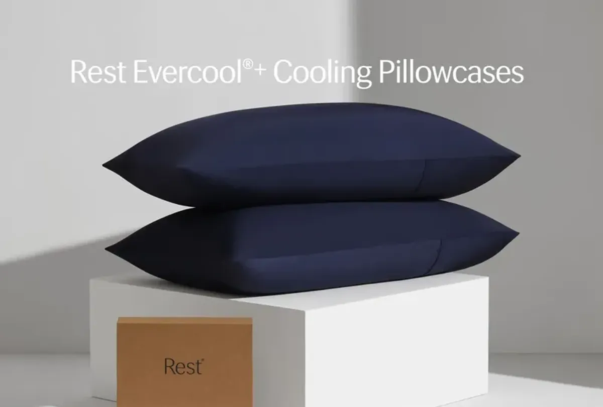 Evercool Pillowcase-Midnt Blue