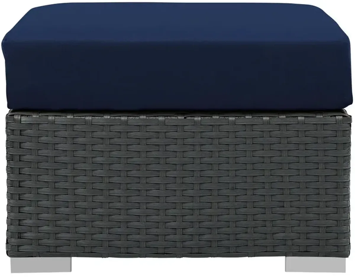 Modway Sojourn Outdoor Patio Sunbrella Ottoman