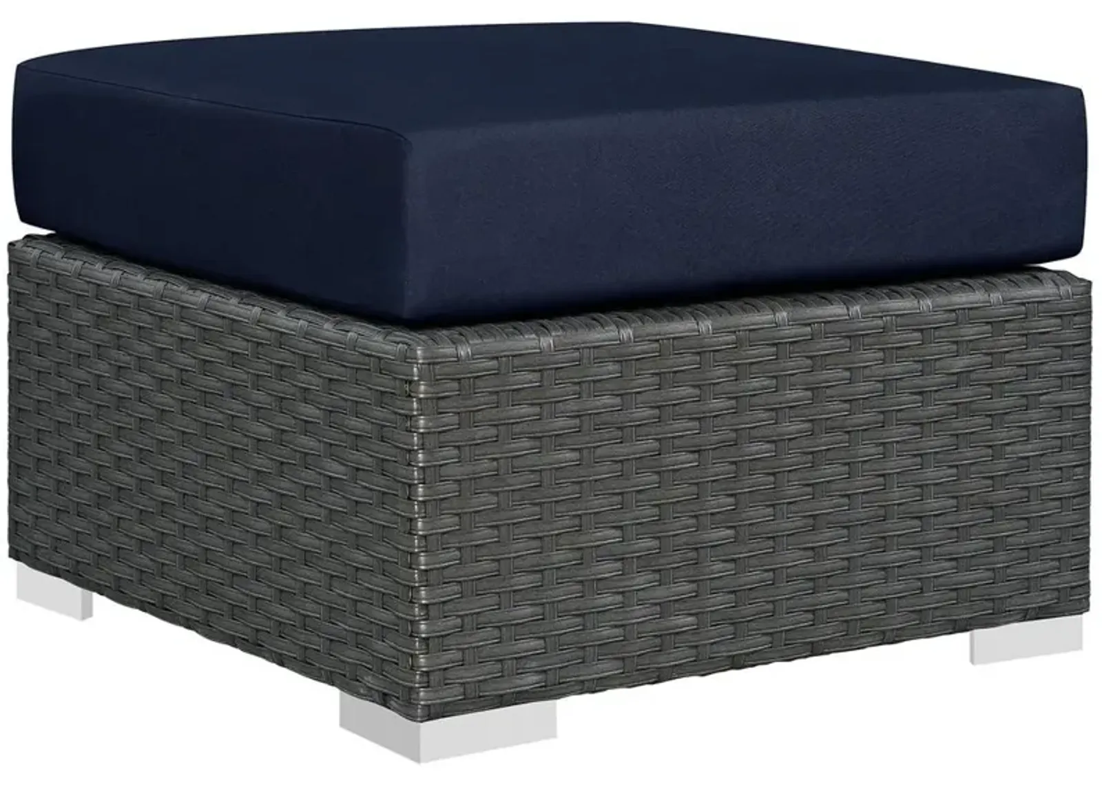 Modway Sojourn Outdoor Patio Sunbrella Ottoman