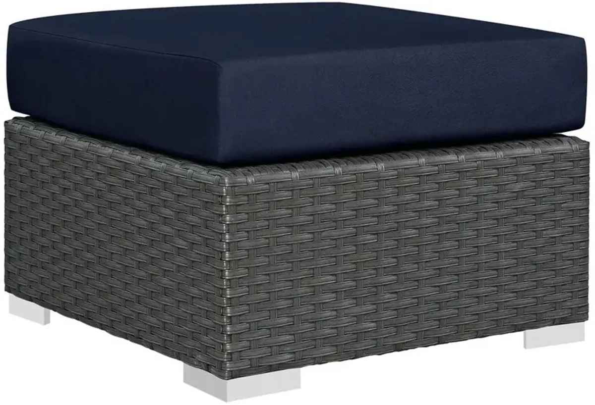 Modway Sojourn Outdoor Patio Sunbrella Ottoman