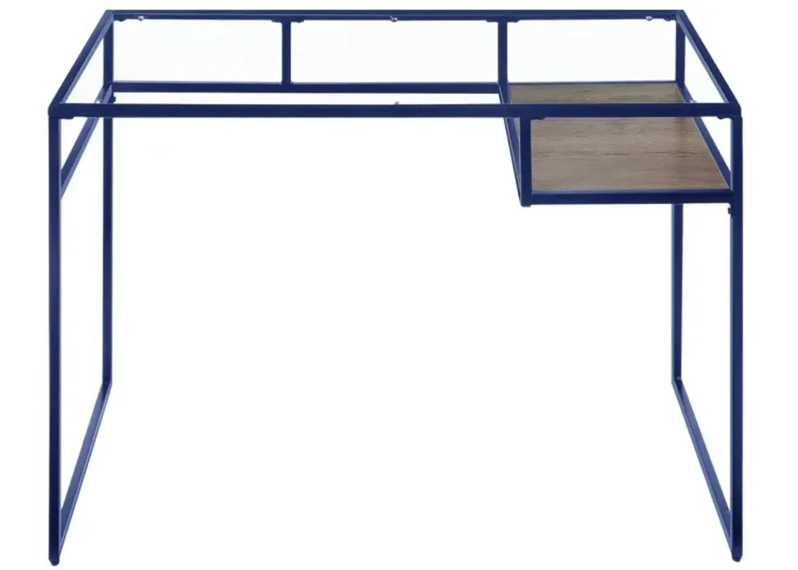 Yasin Desk, Blue & Glass 92586