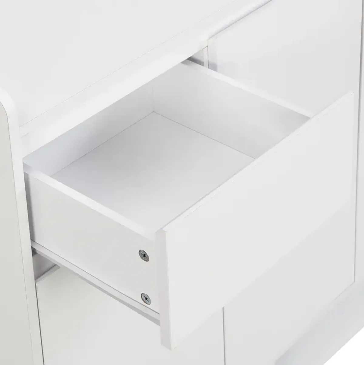 Contemporary Shoe Cabinet with Adjustable Shelves