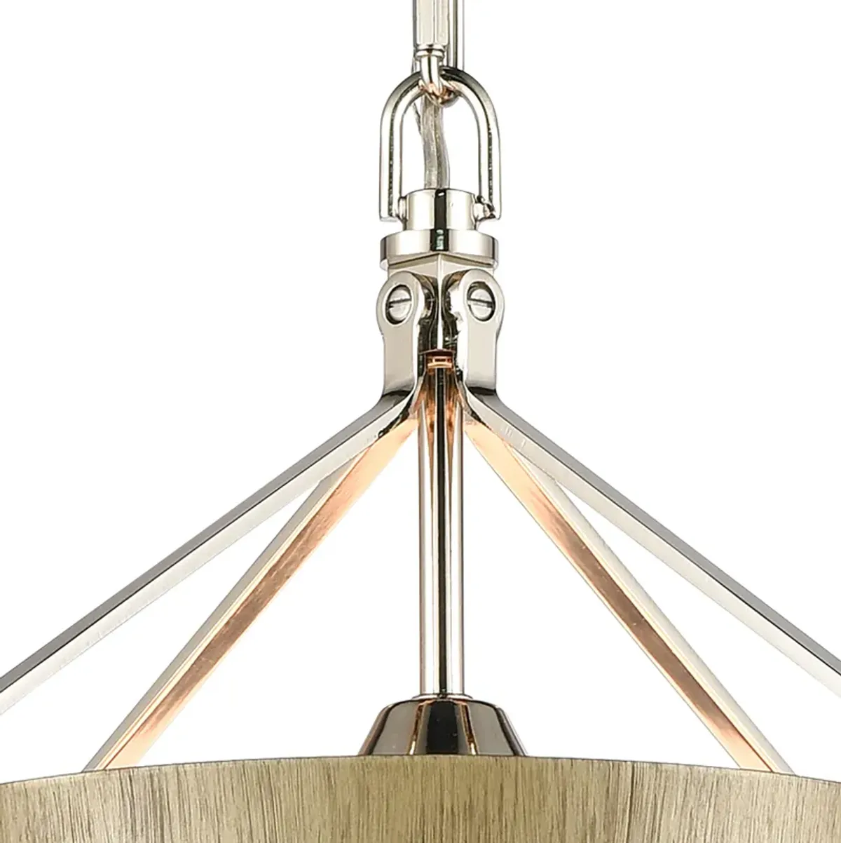 Marin 10.5'' Brown Wide 1-Light Pendant