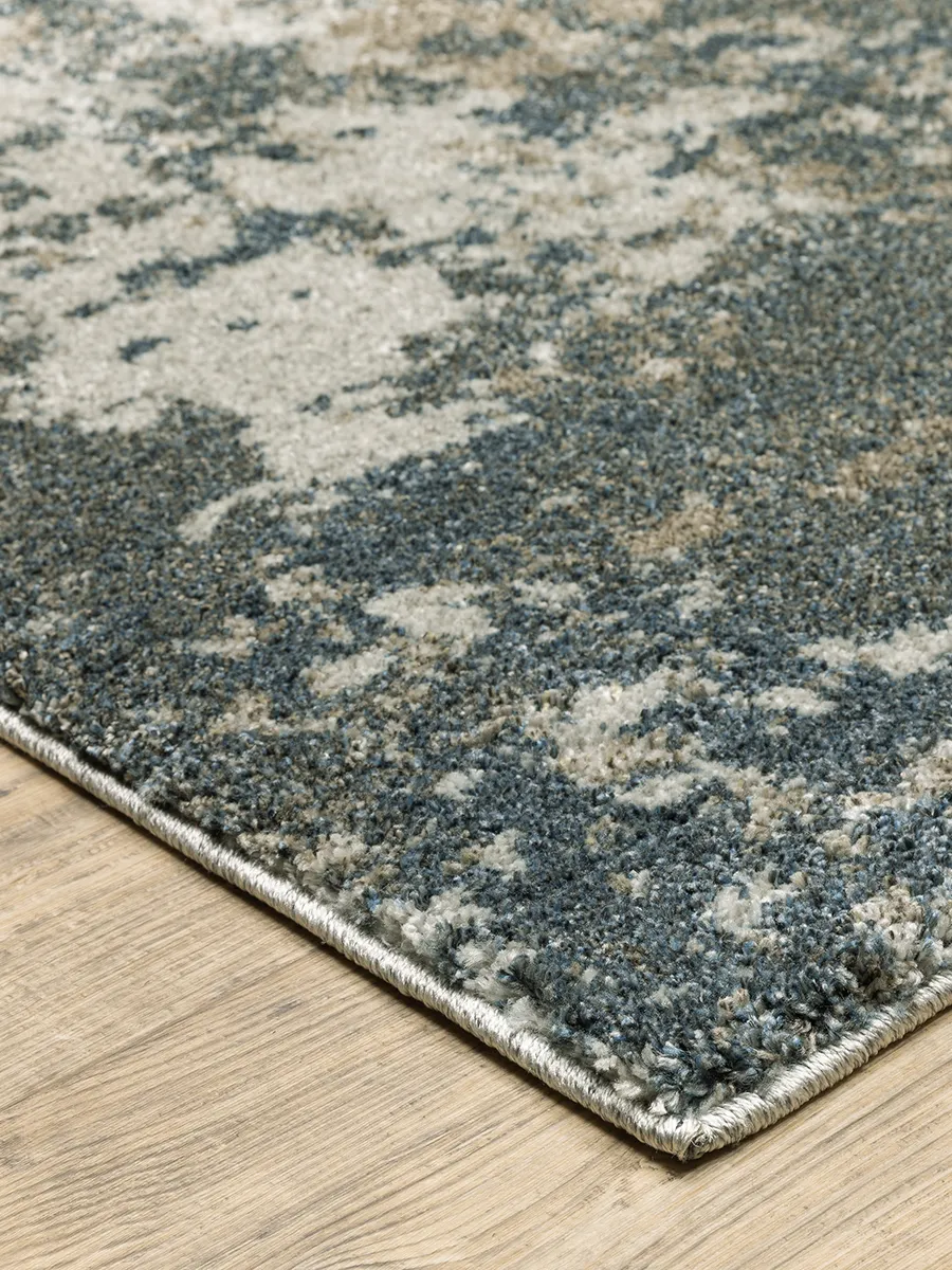 Alton 2'3" x 7'6" Blue Rug