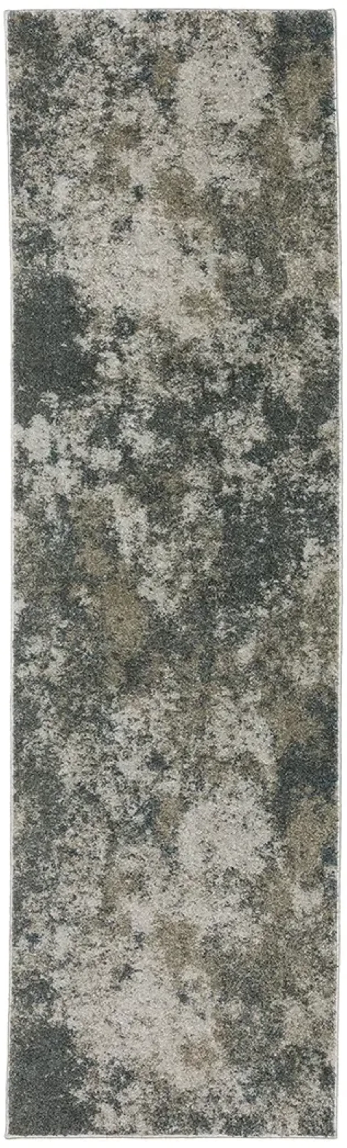 Alton 2'3" x 7'6" Blue Rug