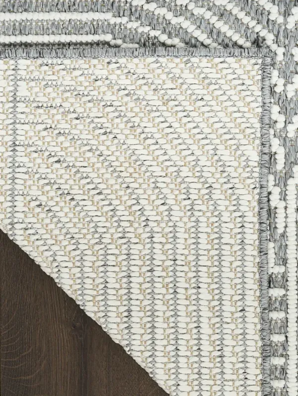 Natural Texture NTX02 Charcoal/Ivory 3'11" x 5'11" Rug
