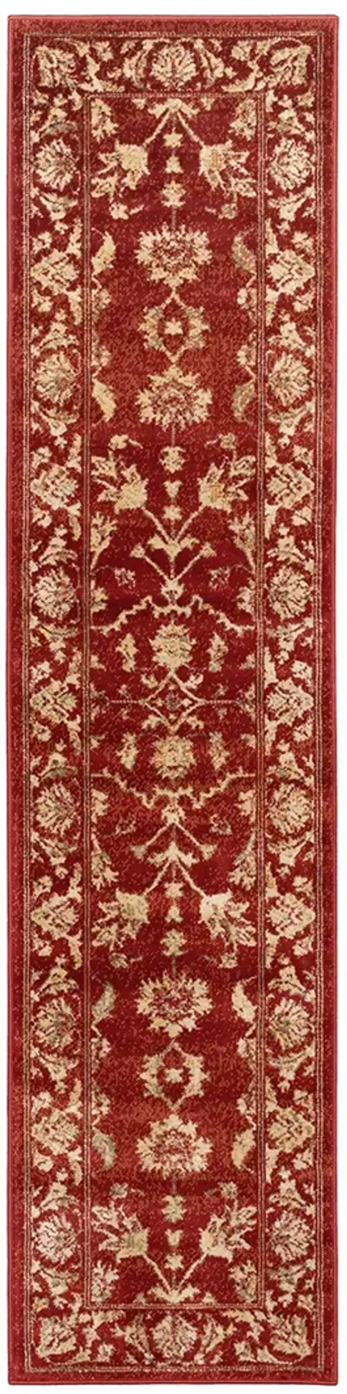 Juliette 1'10" x 7'6" Red Rug