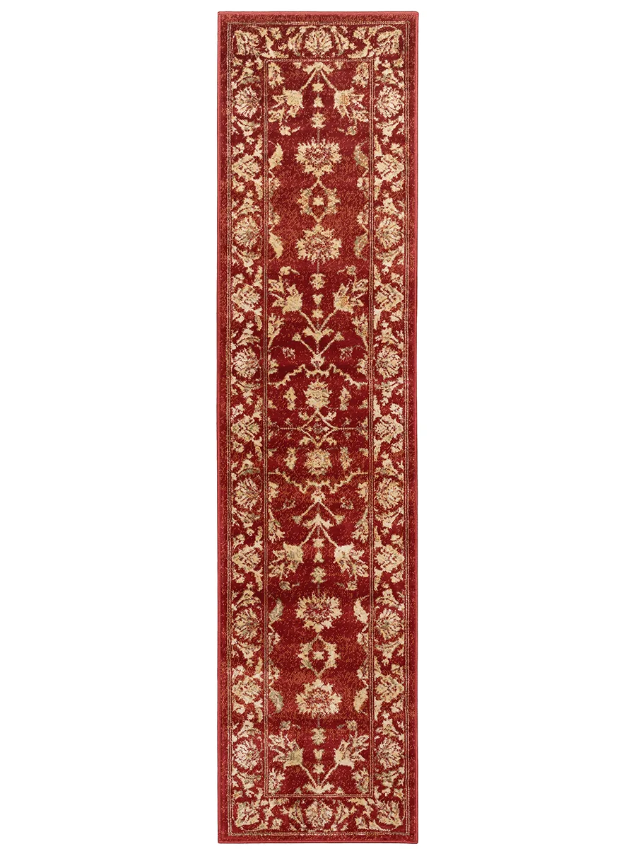 Juliette 1'10" x 7'6" Red Rug