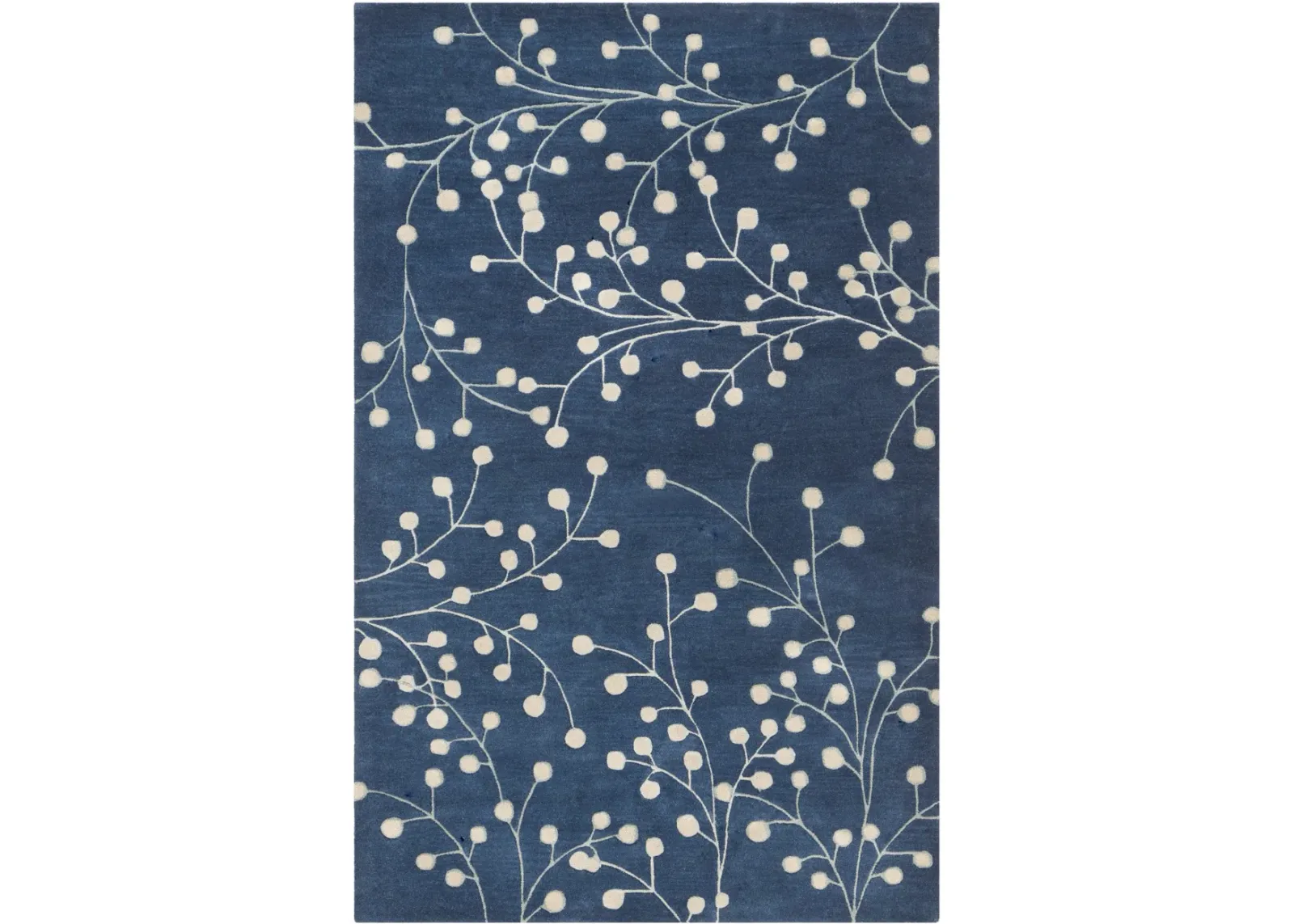 Athena ATH-5053 2' x 3' Blue Rug