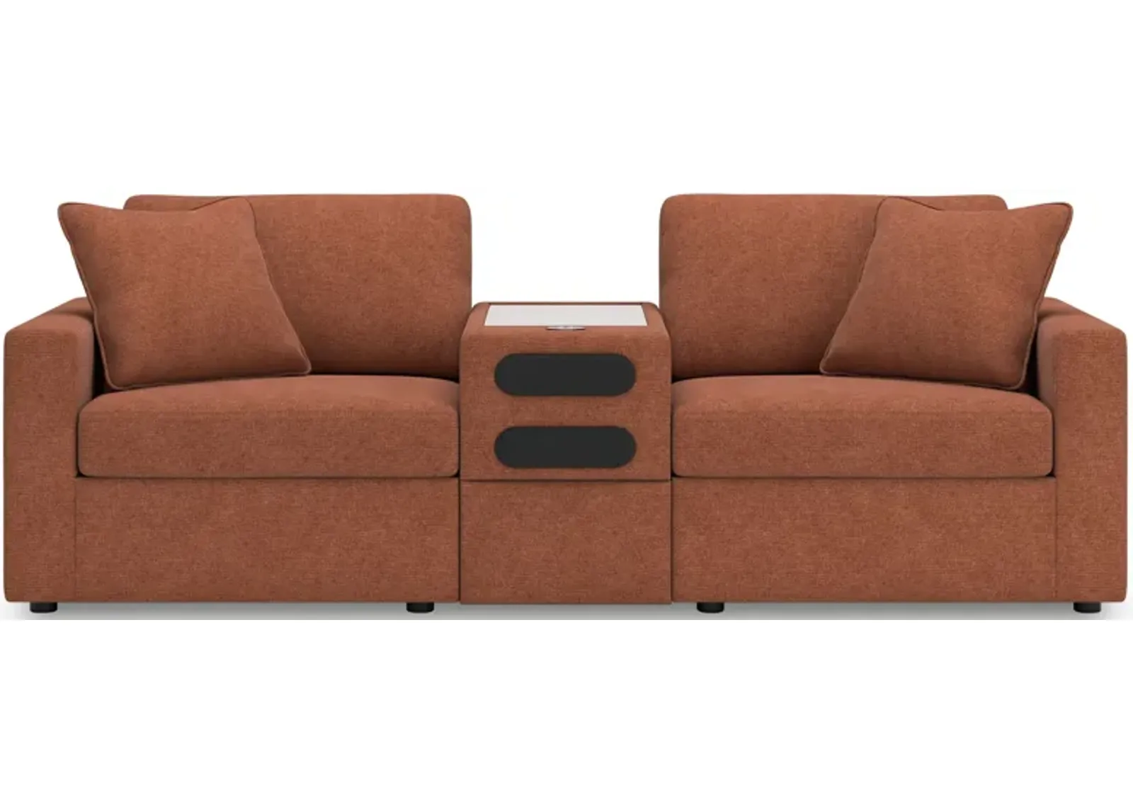 Modmax Spice 3-Piece Sectional with Audio Console