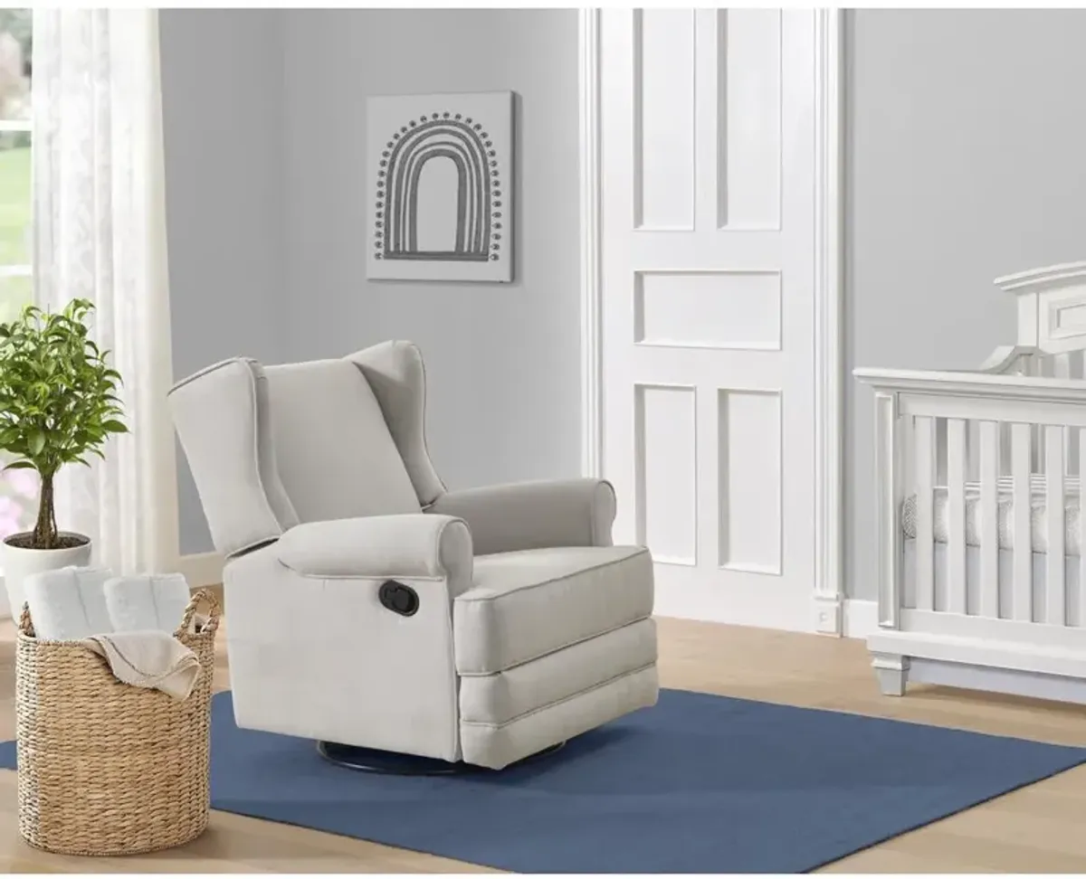 Oxford Baby Teegan Swivel Rocker / Recliner Sand