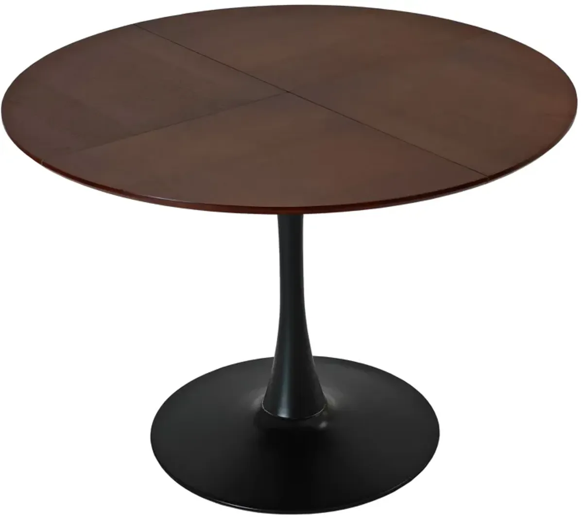 Modern Round Dining Table with Patchwork Tops