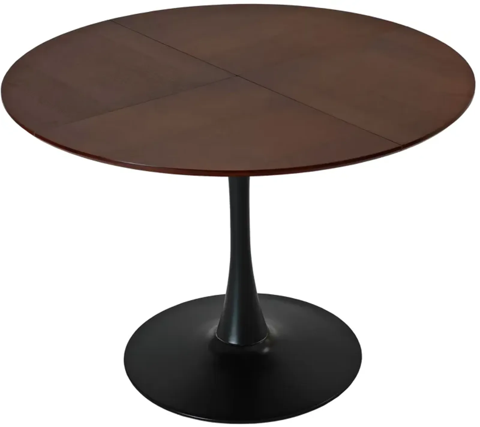 Modern Round Dining Table with Patchwork Tops