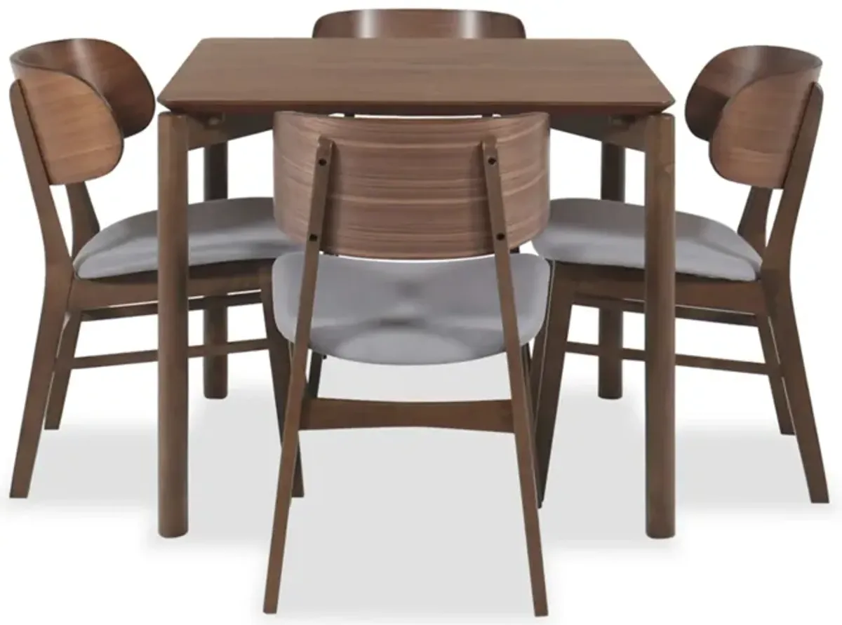 Valencia 5 Piece Dining Table Set