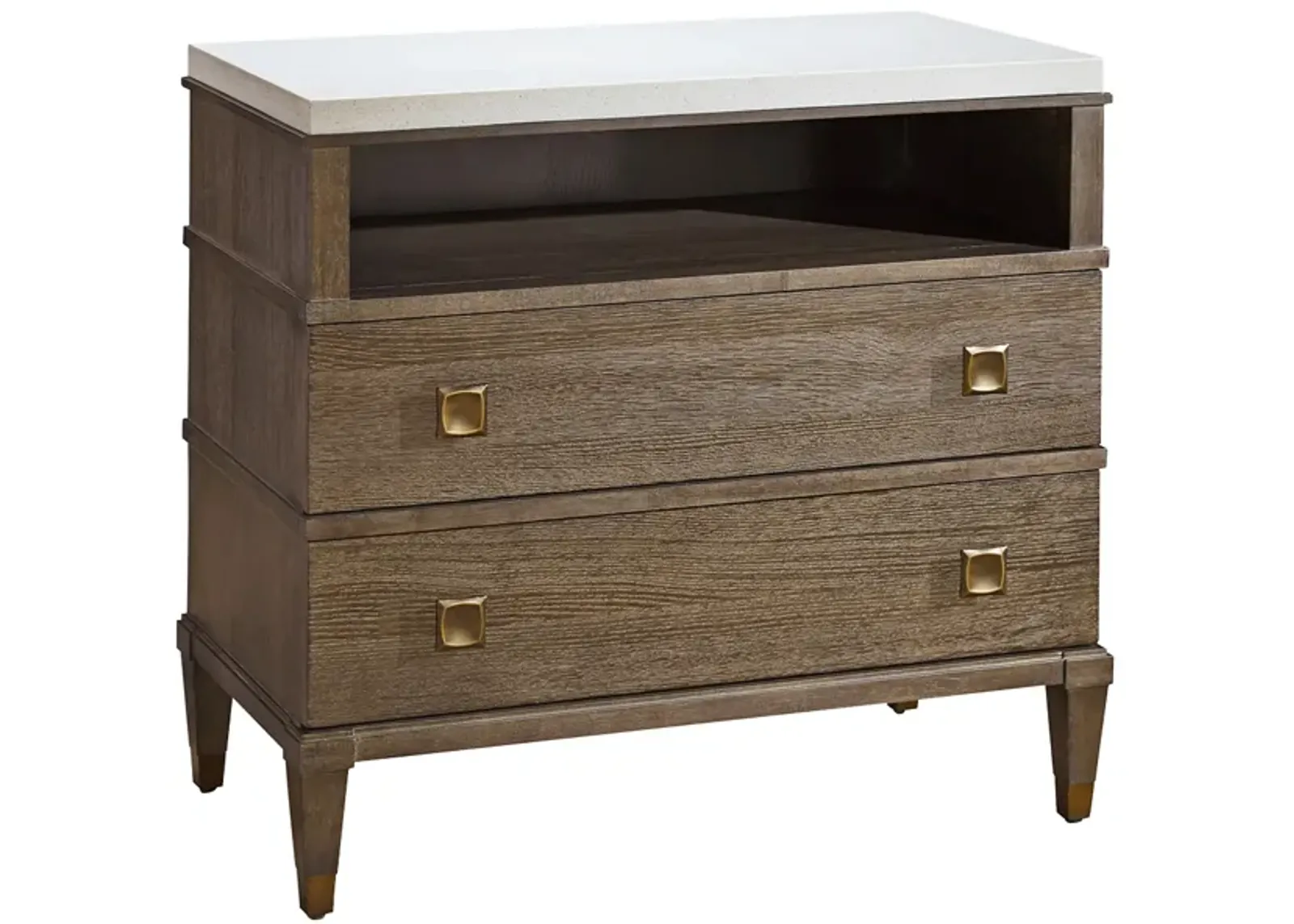 Two Drawer Nightstand