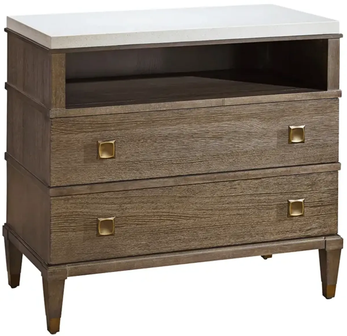 Two Drawer Nightstand