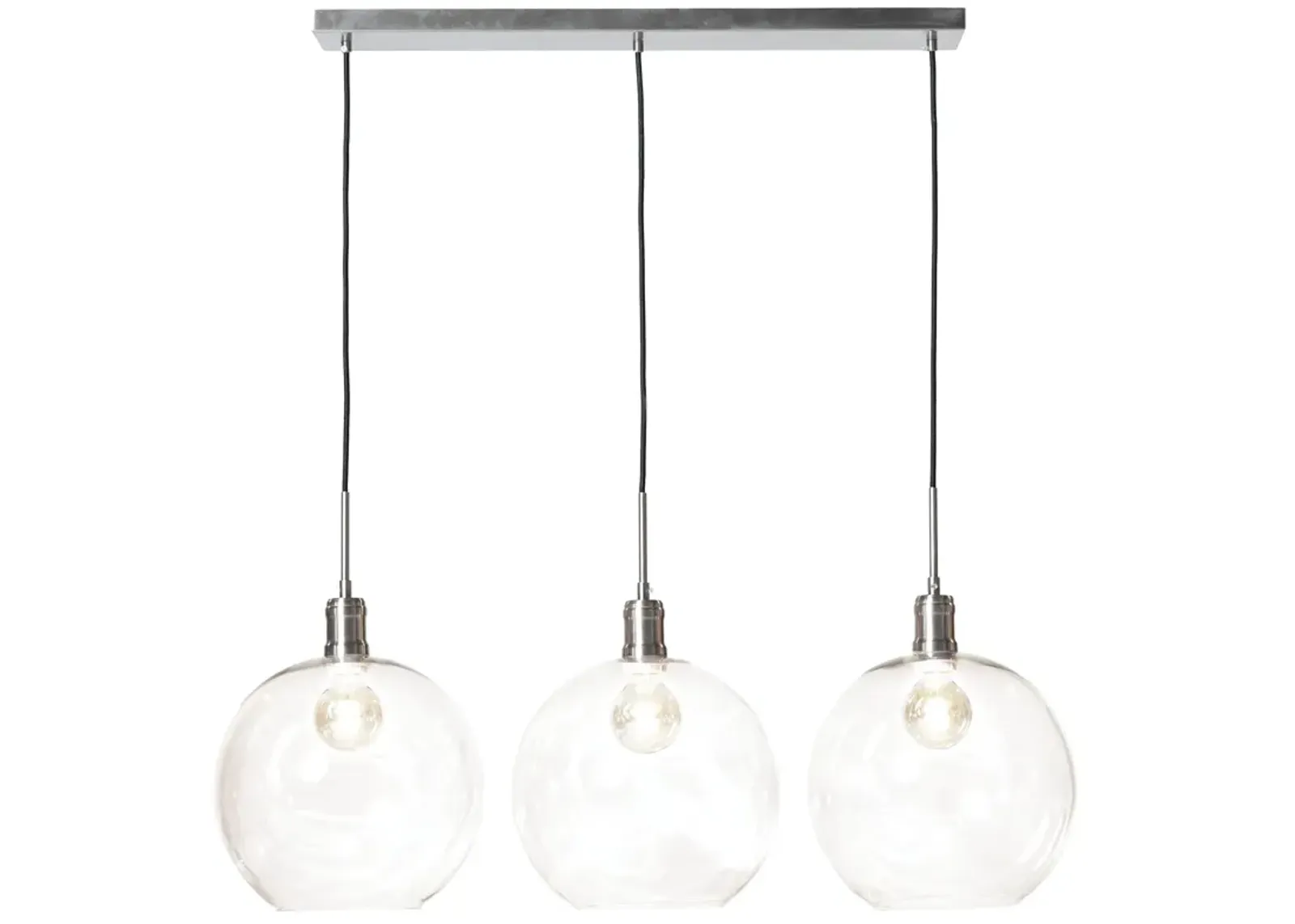 LUCA NICKEL CHANDELIER- SMALL