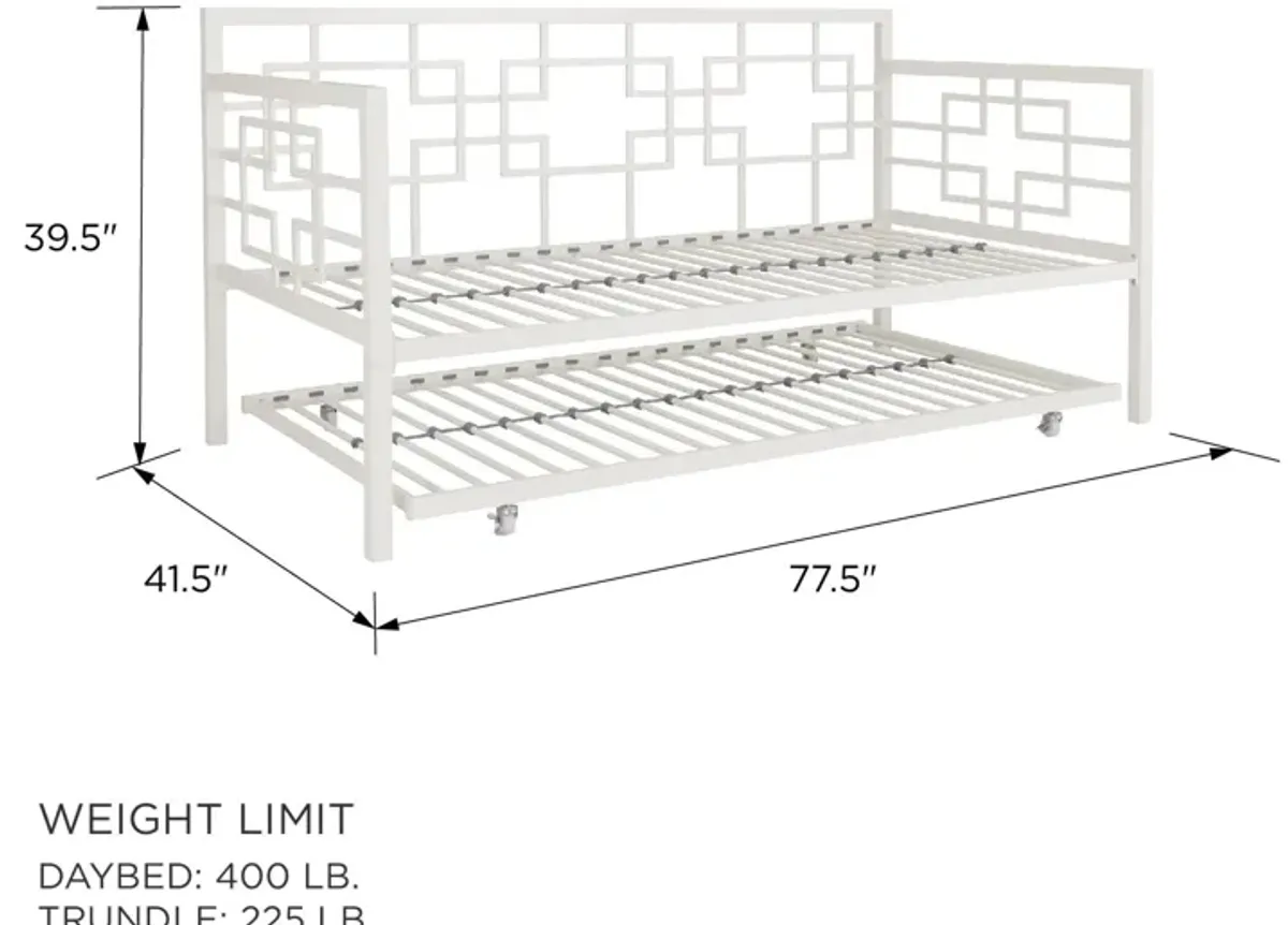 Atwater Living Gia Twin Daybed with Trundle