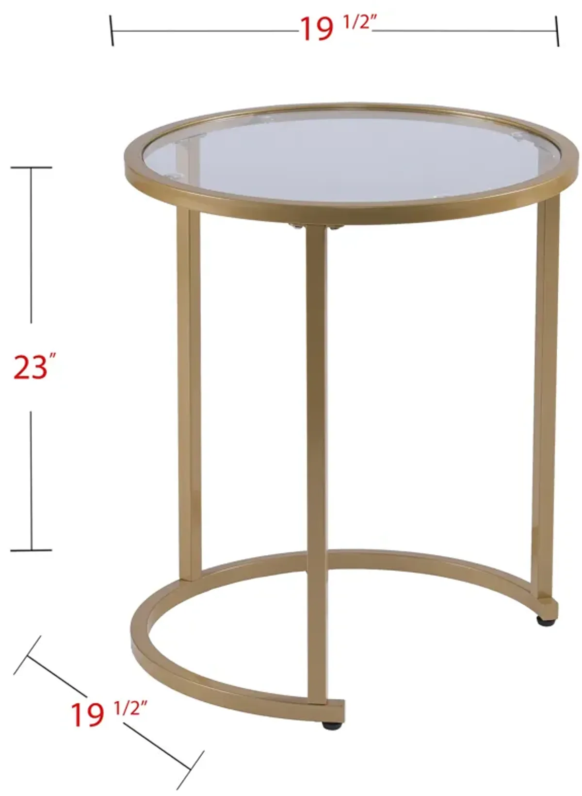 Harrison Nesting Side Table