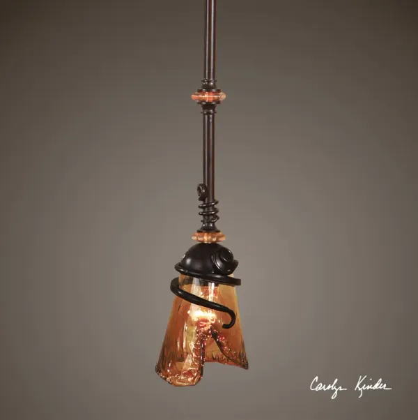 Uttermost Vitalia Oil Rubbed Bronze Mini Pendant