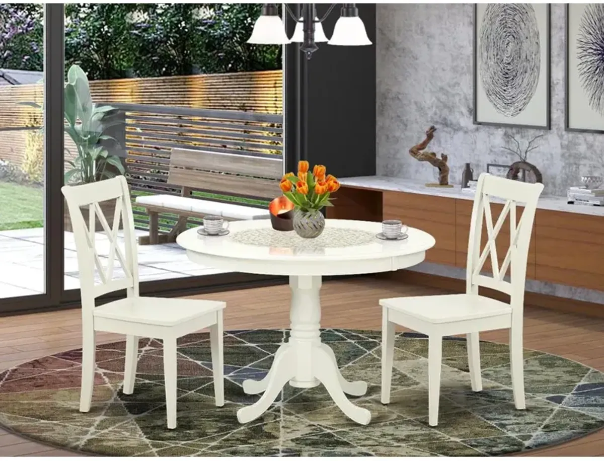 Dining Room Set Linen White