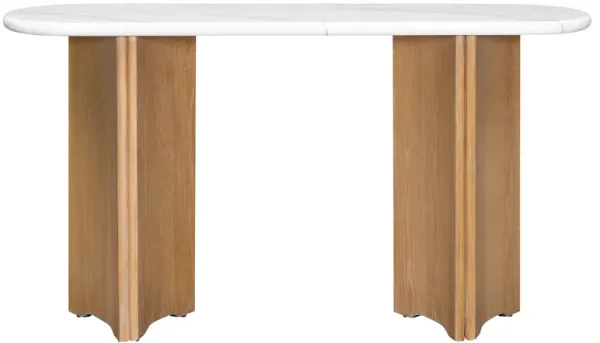 Merax Rustic Console Table for Entrance and Living Room