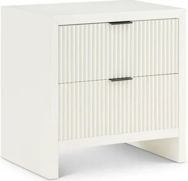 Meridian Furniture Fairfax Cream Night Stand