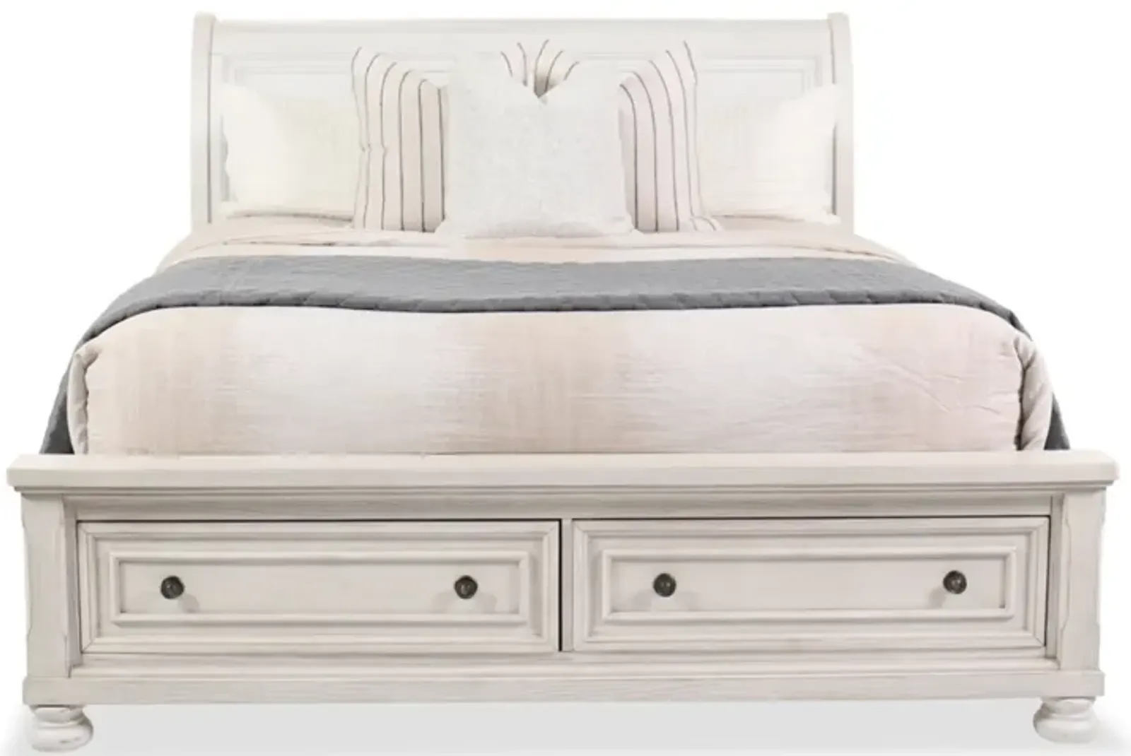 Robbinsdale King Sleigh Storage Bed