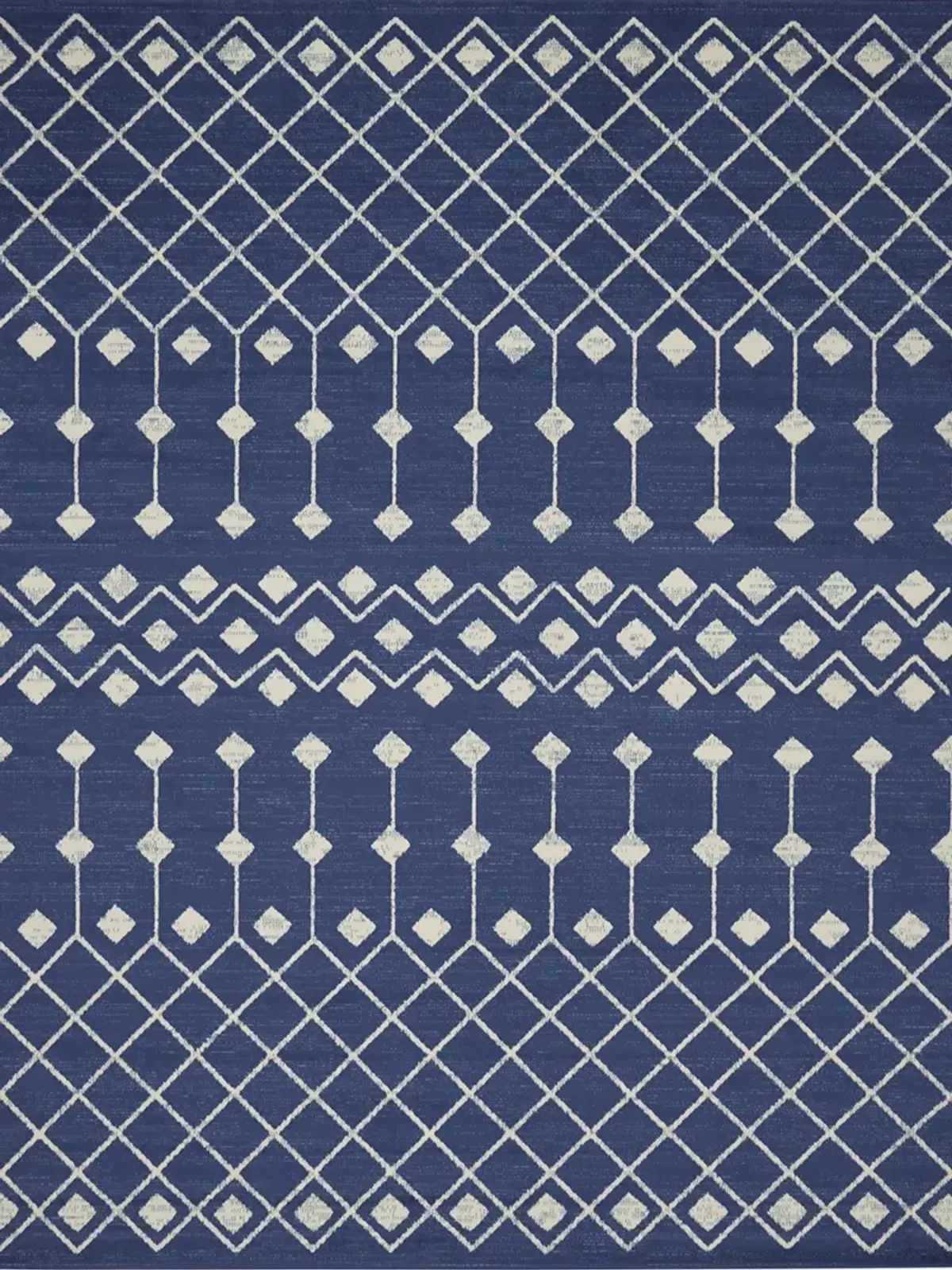 Grafix GRF37 Navy 8' x Round Rug