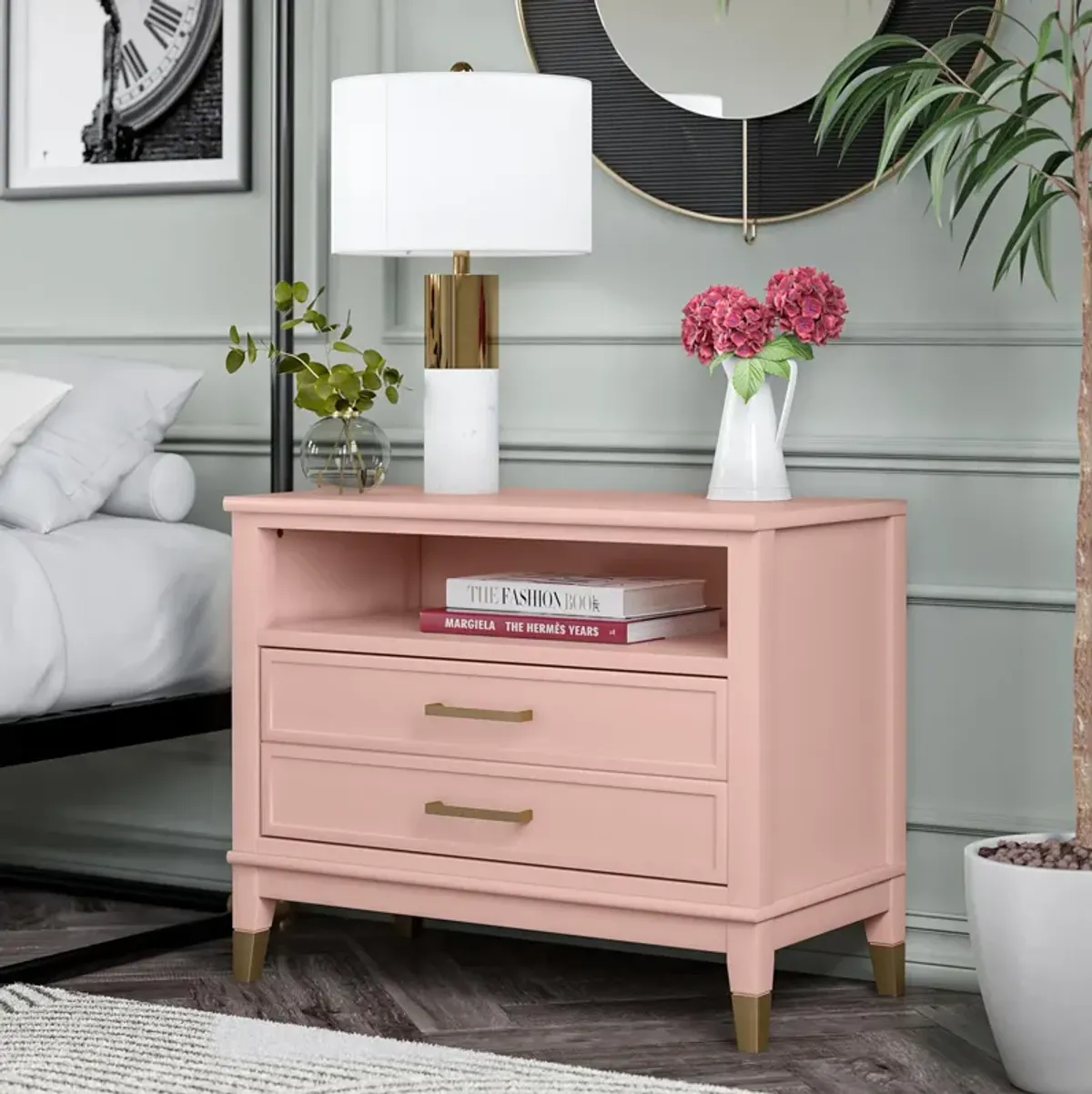 CosmoLiving by Cosmopolitan Westerleigh Wide Nightstand