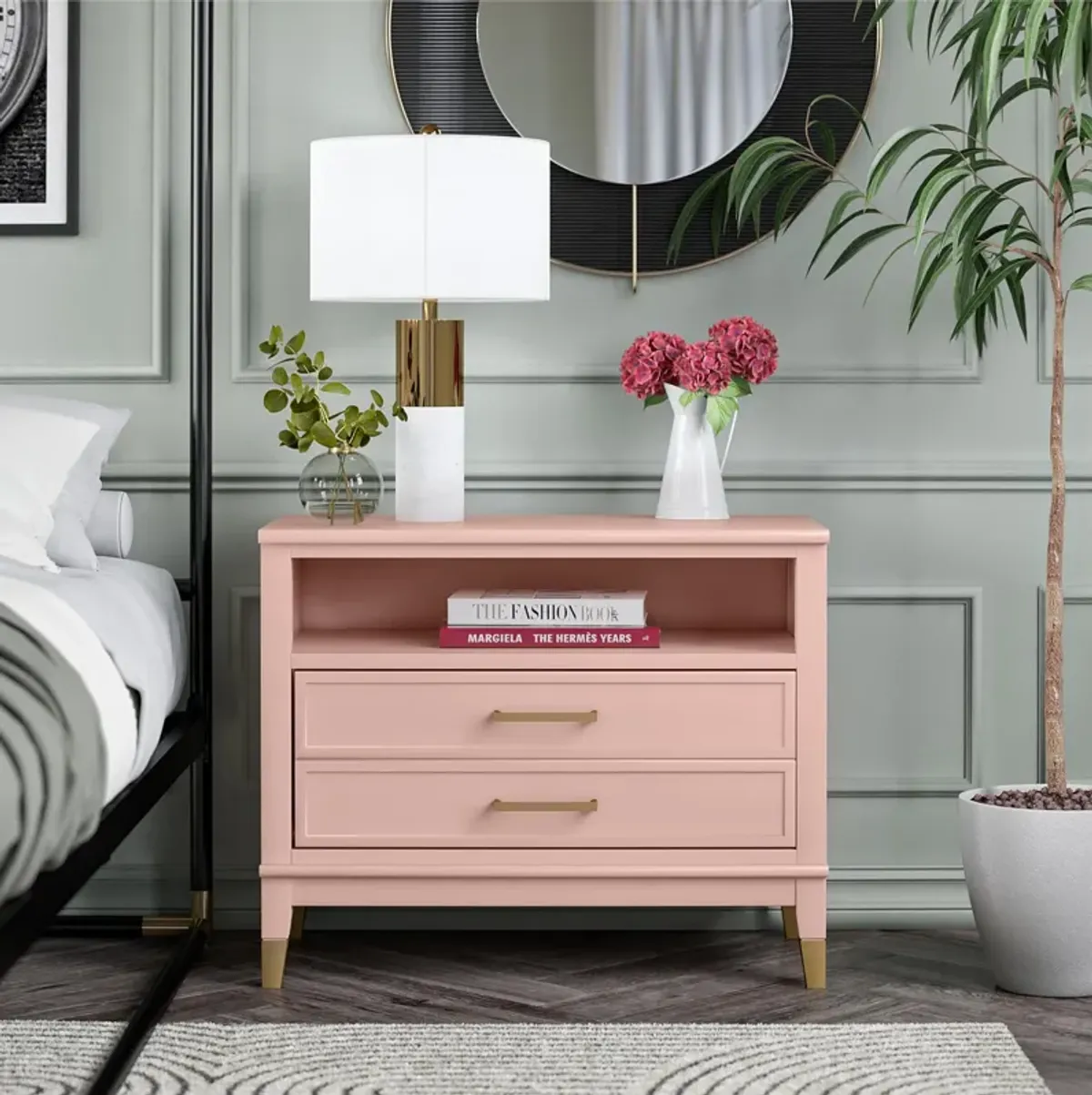 CosmoLiving by Cosmopolitan Westerleigh Wide Nightstand