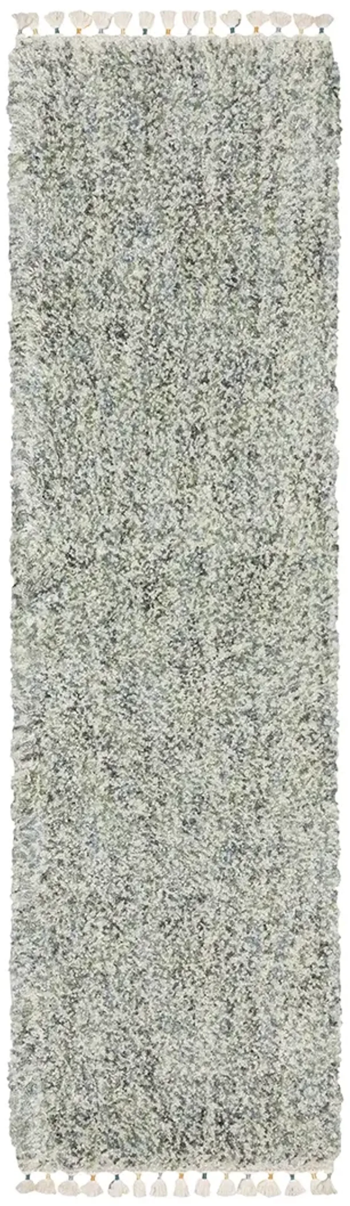 Axis 2'3" x 7'6" Blue Rug