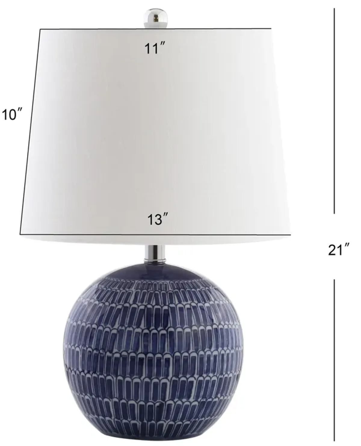 Ronald Ceramic LED Table Lamp