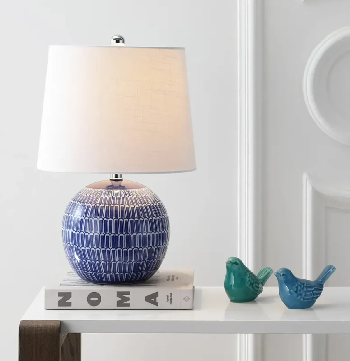 Ronald Ceramic LED Table Lamp