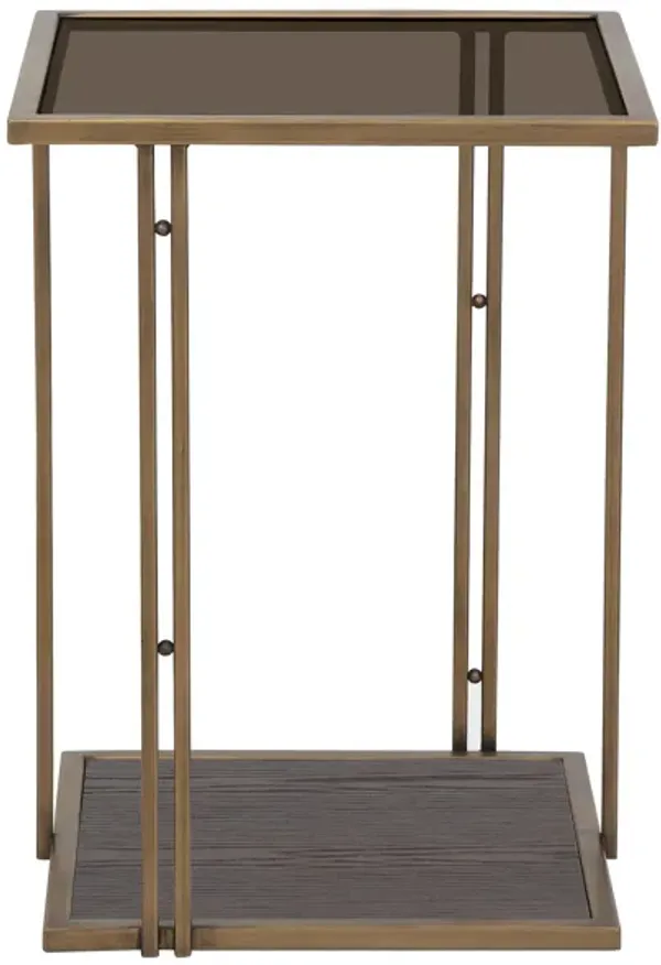 Emma Ash & Glass Side Table