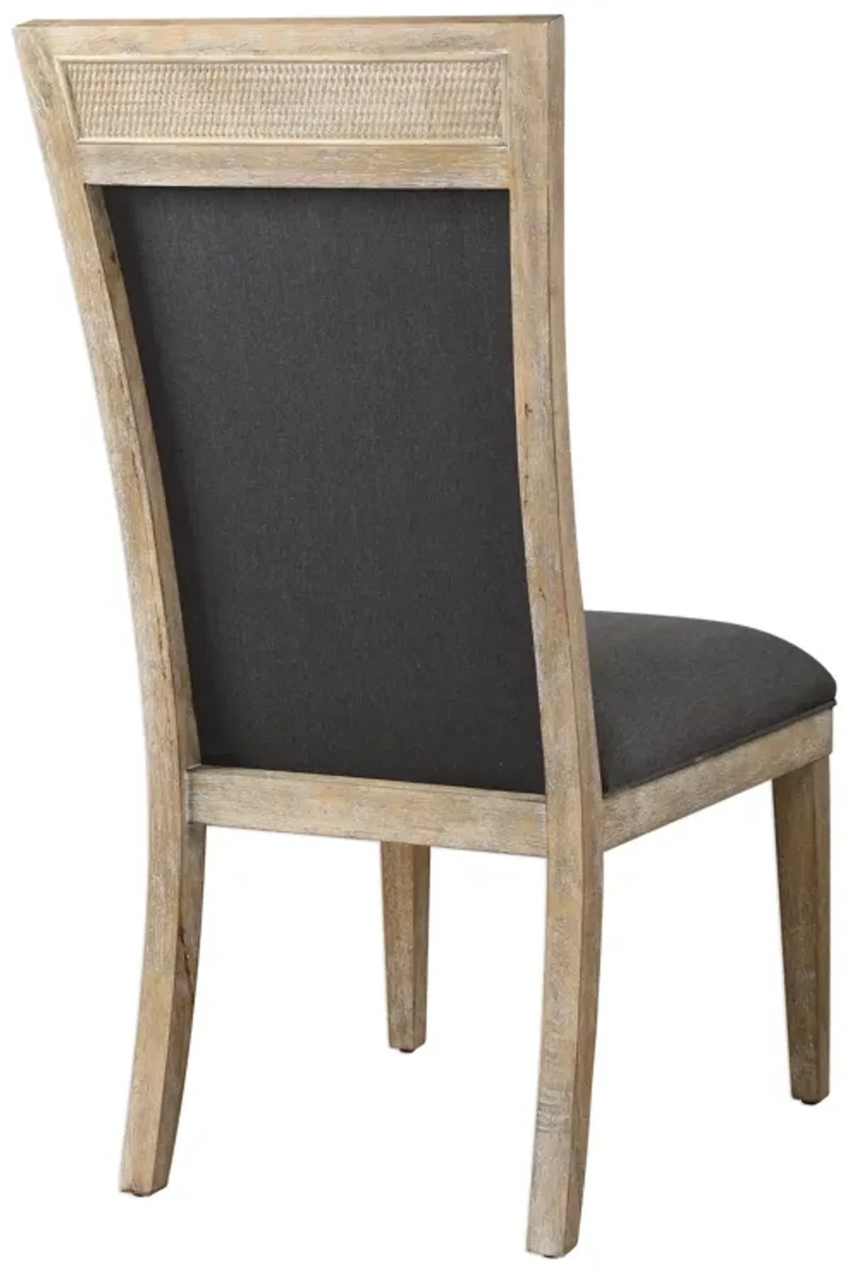 Uttermost Encore Dark Gray Armless Chair