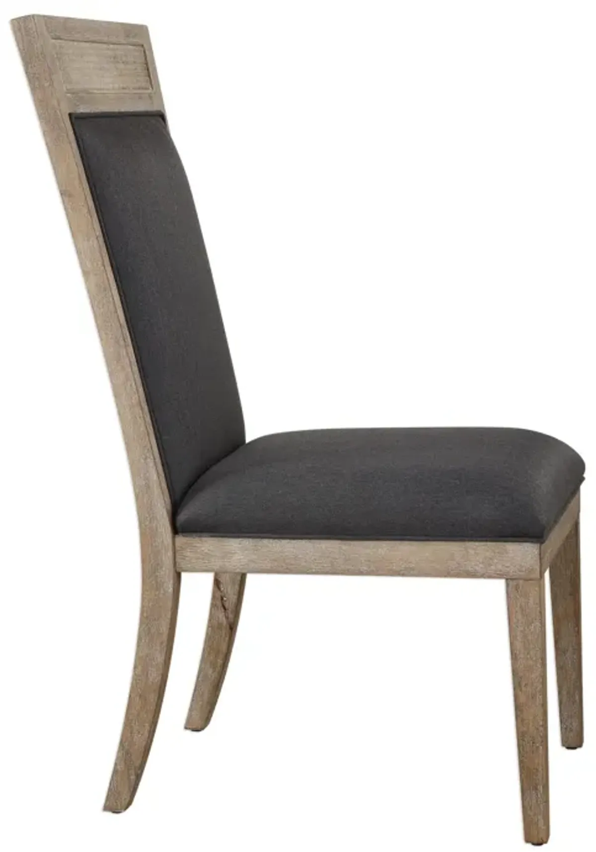 Uttermost Encore Dark Gray Armless Chair