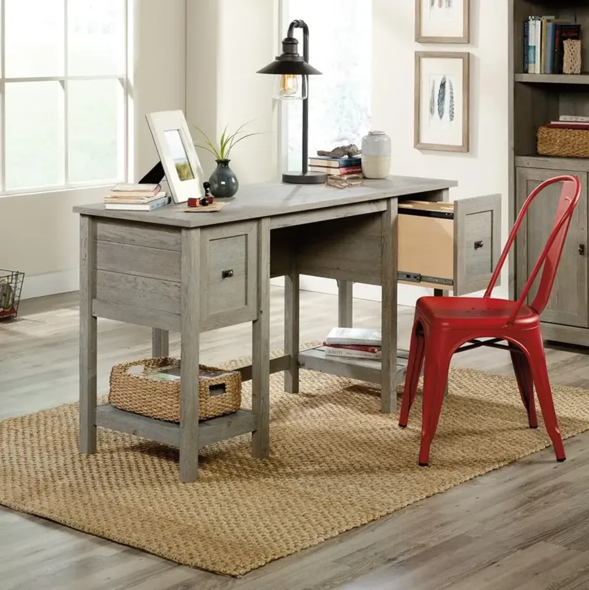 Sauder Cottage Road Desk Myo