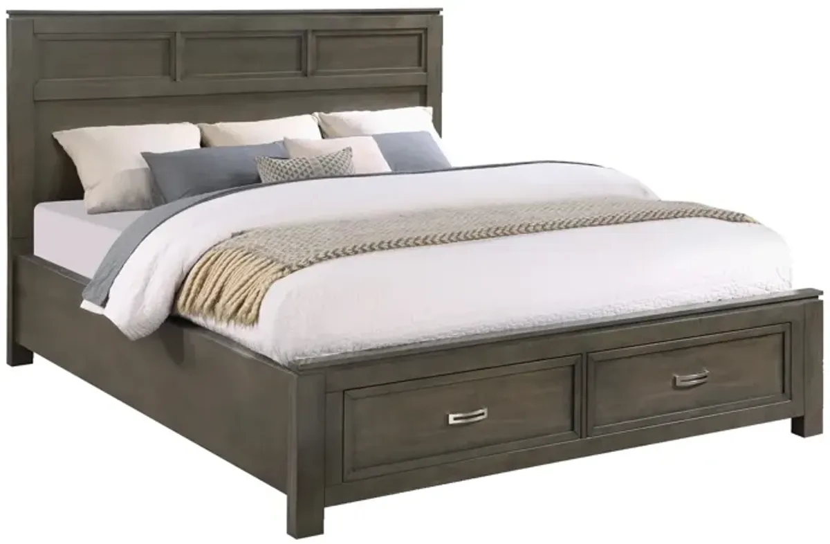 Harper Storage Panel King Bed